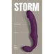 Безремінний вібрострапон Dream Toys Storm з пультом дистанційного керування, фіолетовий DT22265 фото 10