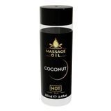 Масажна олія HOT Massage Oil Coconut з ароматом кокосу, 100 мл HT44306 фото