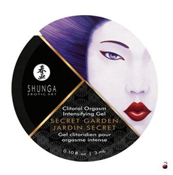 Стимулювальні засоби та пролонгатори Shunga Secret Garden, пробник гелю 3 мл SO9751 фото