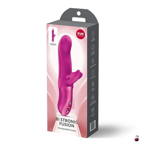 Пульсатор Fun Factory BI STRONIC FUSION, Magenta SX3306 фото