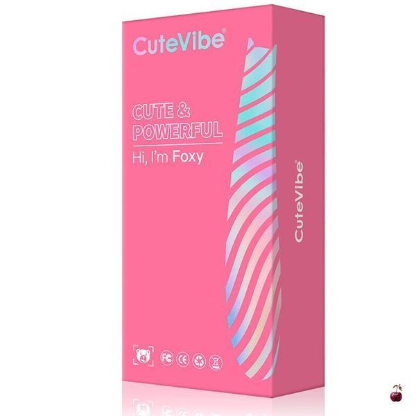 Вакуумний стимулятор клітора CuteVibe Foxy Sakura SO7034 фото