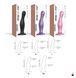 Strap-On-Me Dildo Plug Curvy Rose Dragee Metallic M SO7820 фото 3