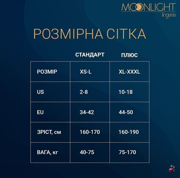 Moonlight Plus Model 01 XL-XXXL Black: міні-сукня-бодістокінг SO8192 фото