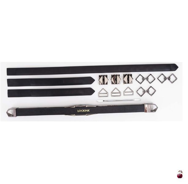 Аксесуар BDSM LOCKINK Adjustable Spreader Bar Set, чорний SX0853 фото