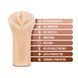 Мастурбатор з віброкулею Blush M For Men Veronika реалістичний, 7.6 см х 16.5 см T331957 фото 4
