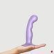 Strap-On-Me Dildo Plug P&G Lilas Metallic M, потрійна стимуляція SO7821 фото 3