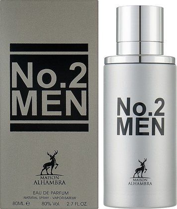 Lattafa Perfumes Alhambra No. 2 Men 80 мл парфумована вода для чоловіків 27559 фото