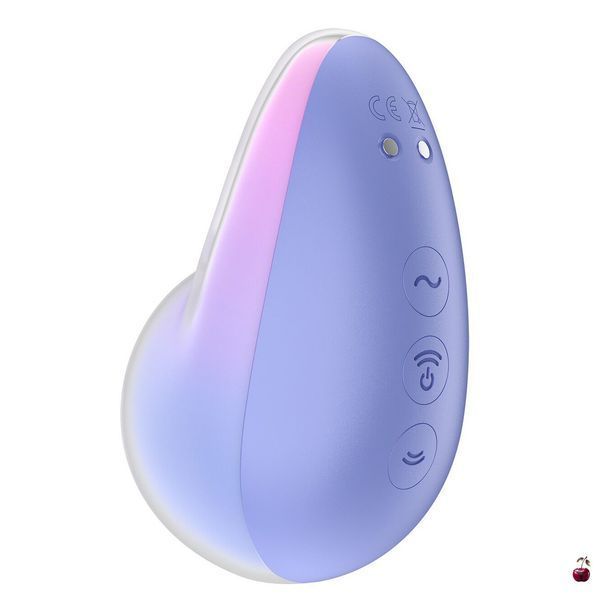 Вібратори Satisfyer Pixie Dust: вакуумний стимулятор з вібрацією, силікон, колір Violet SO8972 фото