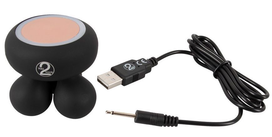 Міні-масажер з функцією підігріву, універсальний CUPA Warming Mini Massager чорний CP553409 фото