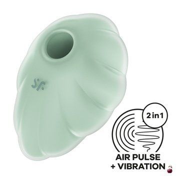 Вакуумний стимулятор Satisfyer Cloud Dancer, м'ятний SO8973 фото