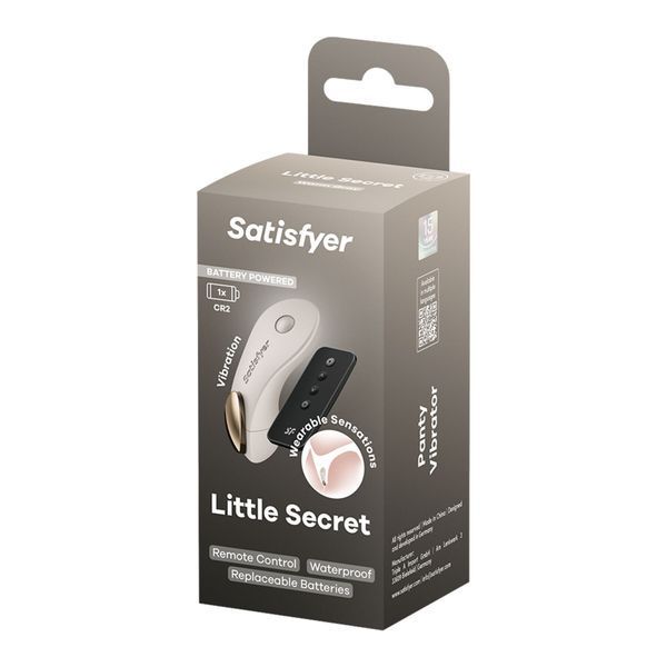 Вібратори Satisfyer Little Secret Battery Series з пультом ДК, силікон SX3839 фото