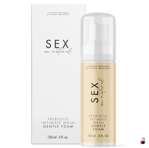 Піна для інтимної гігієни Bijoux Indiscrets Sex Au Naturel Prebiotic Gentle Foam 150мл, 150 мл SX3249 фото