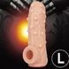 Насадка на пеніс Kokos Nude Sleeve NS 002 L, прозора SX1474 фото 3