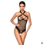 Еротичний боді Passion Amanda Body XXL/XXXL, чорний SO5317 фото