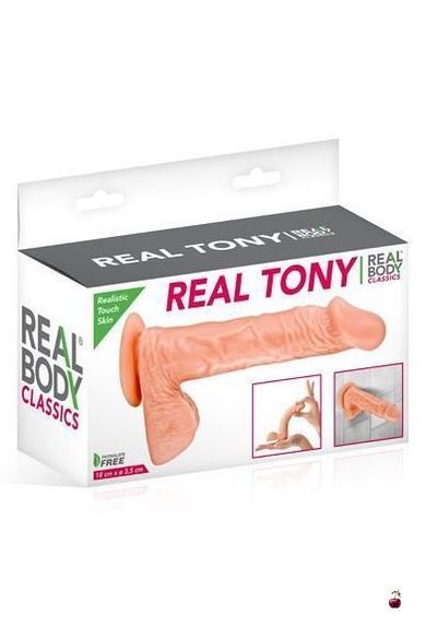 Реалістичний фалоімітатор Real Body Real Tony, TPE SO1893 фото