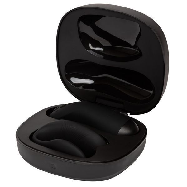 Вібратор для пар We-Vibe Chorus Pro Satin Black з пультом і додатком, чорний SNSP1SG9 фото