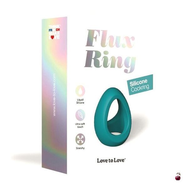 Ерекційне кільце Love To Love FLUX RING, Teal SO5086 фото