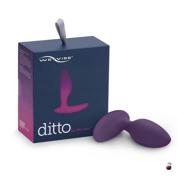 Анальна пробка з вібрацією We-Vibe Ditto, пурпурова SO1639 фото