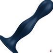 Дилдо Satisfyer Double Ball-R, силікон, блакитний