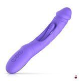 Вібратори Good Vibes Only Flax Vibrating Dildo G-Spot Stimulator SX3064 фото