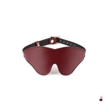 Маска Liebe Seele Wine Red Blindfold, винний SO9449 фото
