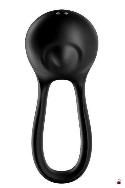 Ерекційне кільце Satisfyer Majestic Duo, чорний T360176 фото