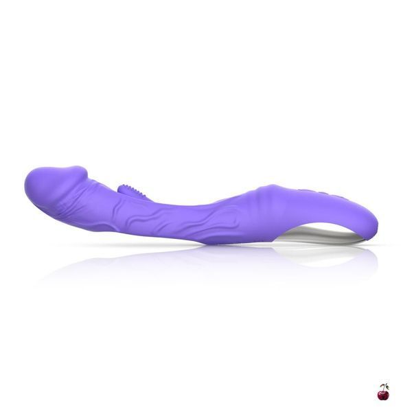 Вібратори Good Vibes Only Flax Vibrating Dildo G-Spot Stimulator SX3064 фото