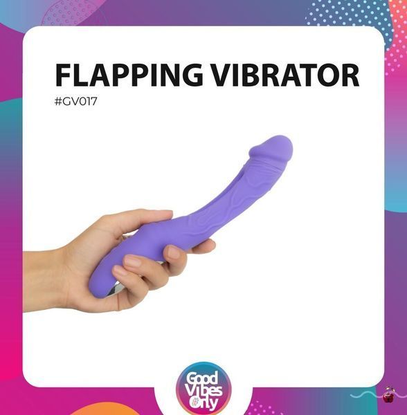 Вібратори Good Vibes Only Flax Vibrating Dildo G-Spot Stimulator SX3064 фото