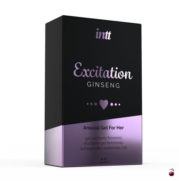 Збуджувальний гель Intt Excitation (15 мл) з екстрактом женьшеню, ефект вібрації SO2937 фото