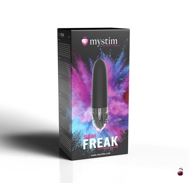Електростимулятор Mystim Sleak Freak Black Edition, чорний SO8145 фото