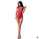 Бодістокінг Passion BS064 One Size, Red, боді, закрите плече, відкритий доступ PBS064R фото 2