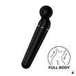Вібромасажер Satisfyer Planet Wand-er, чорний/рожеве золото