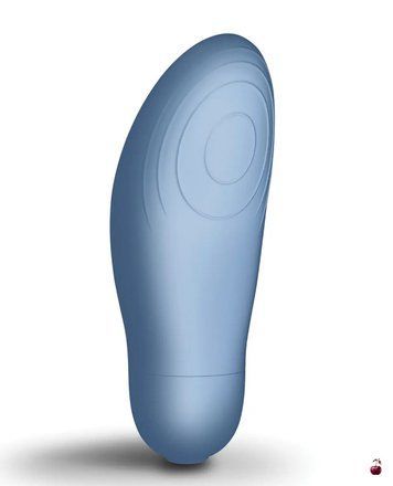 Кліторальний вібратор SugarBoo Blue Bae, медичний силікон, 10 режимів SO7660 фото