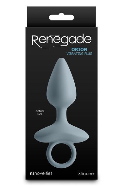 Анальний вібратор NS Novelties Renegade синій, 13 см 281424 фото