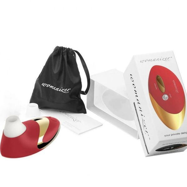 Кліторальний стимулятор Womanizer Pro W-500, червоний 18984/WZ022SG3 фото
