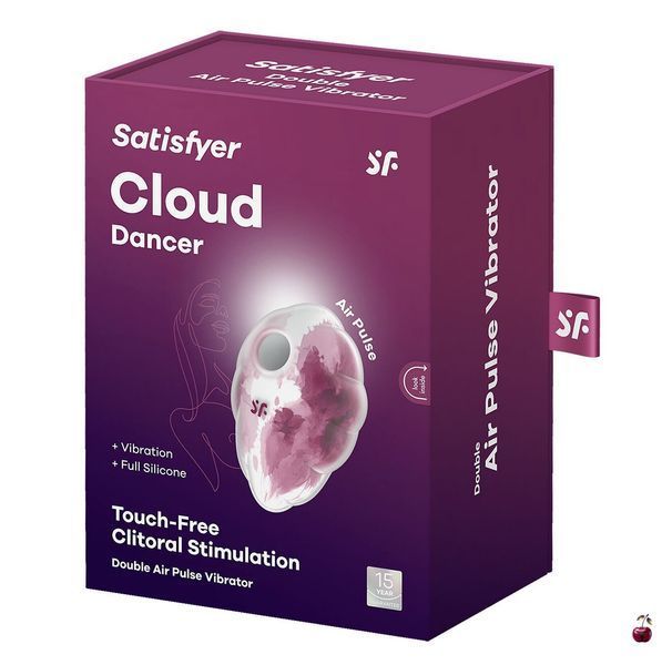 Вакуумний стимулятор клітора Satisfyer Cloud Dancer Red, червоний SO8975 фото