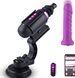 Вібратори Hismith Mini Capsule Sex-Machine з потужною присоскою, перезаряджувана SO6197 фото 1
