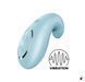 Вібратори Satisfyer Dipping Delight Light Blue, 2 мотори, гнучкий кінчик SO6991 фото 1