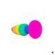 Анальна пробка Wooomy Hiperloo Silicone Rainbow Plug L, силікон SO7434 фото 2