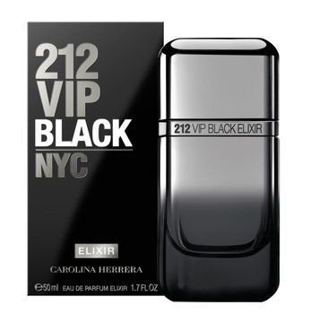 Carolina Herrera 212 VIP Black Elixir 50 мл парфумована вода для чоловіків 28510 фото