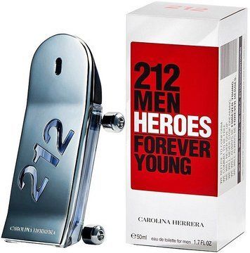 Carolina Herrera 212 Men Heroes Forever Young 50 мл туалетна вода для чоловіків 14323 фото
