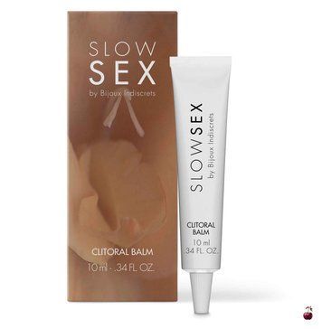 Стимулювальний бальзам Bijoux Indiscrets Slow Sex Clitoral balm, зігрівальний SO5904 фото