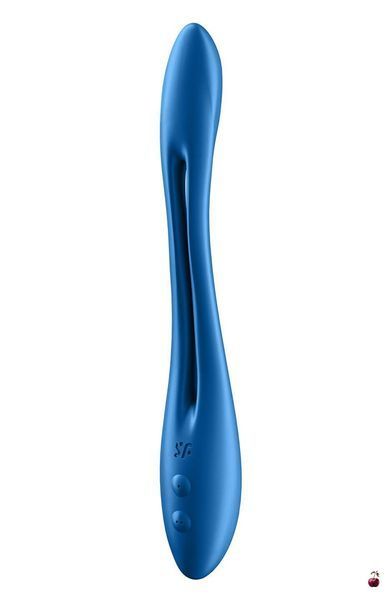 Вібратор для пар Satisfyer Elastic Game, темно-синій SO8496 фото