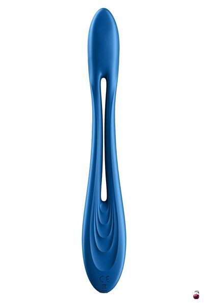Вібратор для пар Satisfyer Elastic Game, темно-синій SO8496 фото