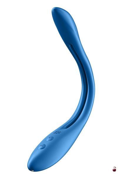 Вібратор для пар Satisfyer Elastic Game, темно-синій SO8496 фото