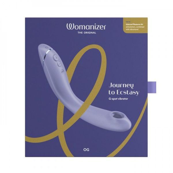 Вібратор Womanizer OG із запатентованою технологією Pleasure Air W44118 фото