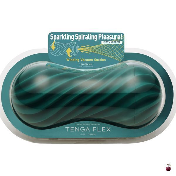 Мастурбатор Tenga FLEX Fizzy Green, гнучкий SO7039 фото