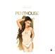 Penthouse Eye of The Storm White S/L: бодістокінг з імітацією панчіх SO4389 фото 3