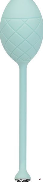 Вагінальні кульки Pillow Talk Frisky Teal з кристалом Swarovski, 3,2 см SO2722 фото