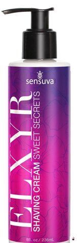 Крем для гоління Sensuva ELXYR Shaving Cream - Sweet Secrets, регулярний догляд, 236 мл SX2880 фото